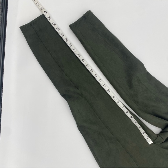 Spanx Faux Suede Olive Army Green size Lp - Picture 13 of 13